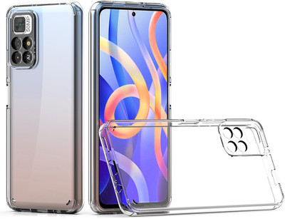 LILLIPUT Back Cover for Poco M4 Pro 5G(Transparent, Silicon, Pack of: 1)