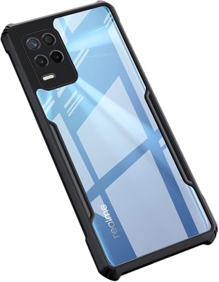 JASH Back Cover for Realme 8(Black, Flexible, Silicon, Pack of: 1)