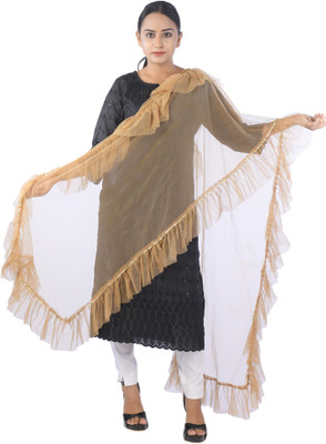 Traditions Bazaar Net Solid Women Dupatta