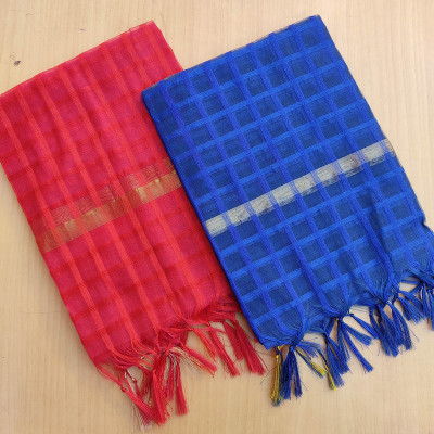 VARYAA Cotton Blend Woven Women Dupatta