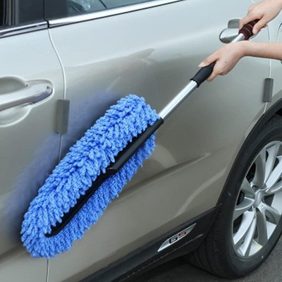 Onshhm Luxe FlexiDust: Trendy Microfiber Vehicle Washing Duster with Extendable Handle Luxe FlexiDust: Trendy Microfiber Vehicle Washing Duster with Extendable Handle Vehicle Interior Cleaner(10 ml)