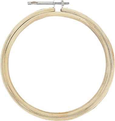 Jyoti Embroidery Hoop - Round Shape (2 Pieces of 12 Inches with Steel Fitting) Embroidery Hoop(Pack of 2)