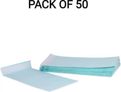 R K SALES Envelopes(Pack of 50 Green)