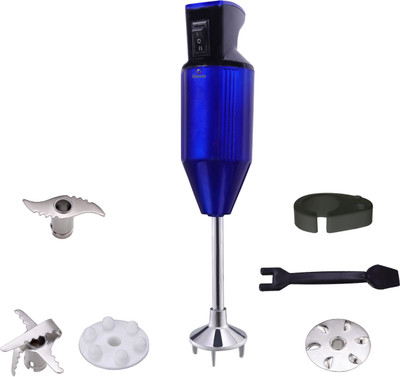 GRINISH 300 W Blue Hand Blender(ME102)