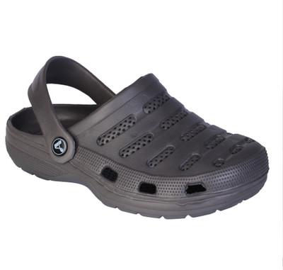 Adax Boys Sling Back Clogs(Grey , 8-9 YEAR)