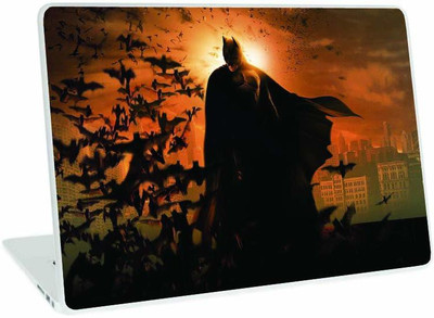 Galaxsia Batman Vinyl Laptop Skin/Sticker/Cover/Decal Compatible vinyl Laptop Skin Compatible for 14 inch(Theme: Superheroes)