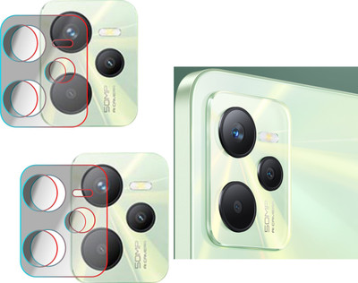 PONDRIK Back Camera Lens Glass Protector for REALME C35(Pack of: 2)