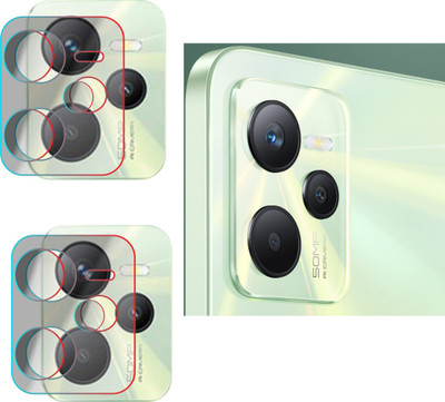 PONDRIK Back Camera Lens Glass Protector for REALME C35(Pack of: 2)