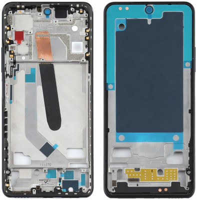Purplesavvy Xiaomi Mi 11X Middle Frame Back Panel(Black)