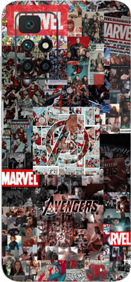 TJ CREATION Redmi 10 Prime, redmi 10prime Mobile Skin(Ultra Super Marvel Lover Skin With High Matte Finish.)