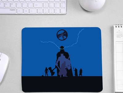 Nilecart super hero theme mouse pad\ Red theme mouse pad Mousepad(Blue)