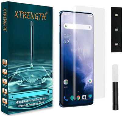 XTRENGTH Edge To Edge Screen Guard for OnePlus 7T Pro(Pack of 1)