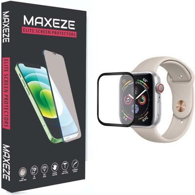 MAXEZE Edge To Edge Tempered Glass for Apple Watch Series 6 44mm(Pack of 1)