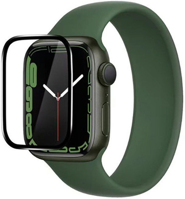 MAXEZE Edge To Edge Tempered Glass for Apple Watch Series 7 45mm(Pack of 1)