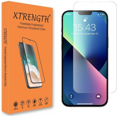 XTRENGTH Edge To Edge Tempered Glass for Apple iPhone 14 Plus(Pack of 1)