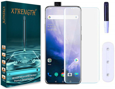 XTRENGTH Edge To Edge Tempered Glass for OnePlus 7 Pro(Pack of 1)