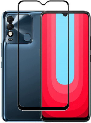 VISHZONE Edge To Edge Tempered Glass for Tecno Spark 8T(Pack of 1)