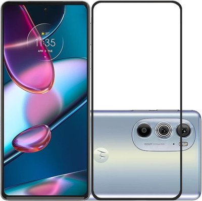 welldesign Front and Back Screen Guard for MOTOROLA Edge 30 Pro, MOTO Edge 30 Pro(Pack of 1)