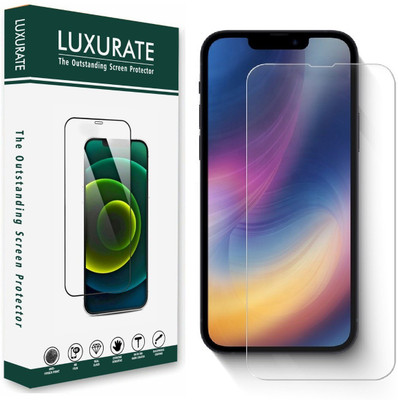LUXURATE Tempered Glass Guard for Apple iPhone 14 Plus(Pack of 1)