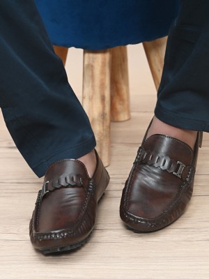 Prolific Loafers For Men(Brown , 6)