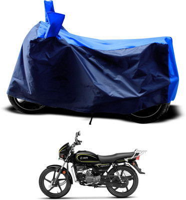 PAGORA Two Wheeler Cover for Hero(MotoCorp Splendor Plus, Blue)