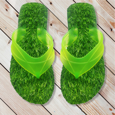 AARADHAYA Men Slippers(Green , 6)
