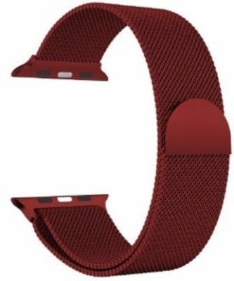 Senix 41mm Magnetic Lock Strap For Smart Watch Series 7, Series 1/2/3/4/5/6 & SE /41mm Smart Watch Strap(Red)