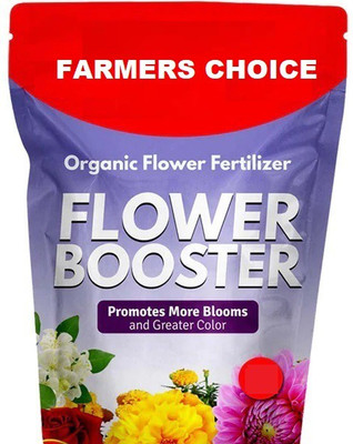 Farmers Choice Flower Booster Special for All Flower Plants Fertilizer(1 kg, Granules)