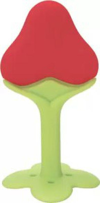qtypie TEETHER PACK OF 1 Teether(Red, Green)