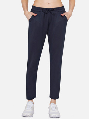 ARMISTO Solid Women Dark Blue, Black Track Pants