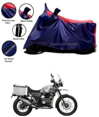 RADHA RANI TARDERS Two Wheeler Cover for Royal Enfield(Himalayan, Red)