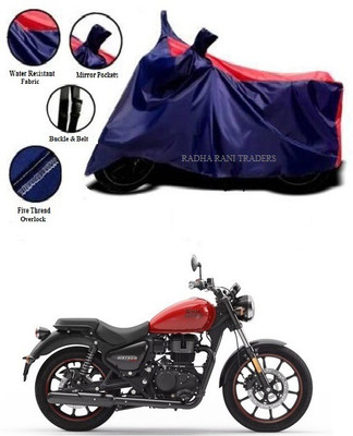 RADHA RANI TARDERS Two Wheeler Cover for Royal Enfield(Meteor BS6, Red)