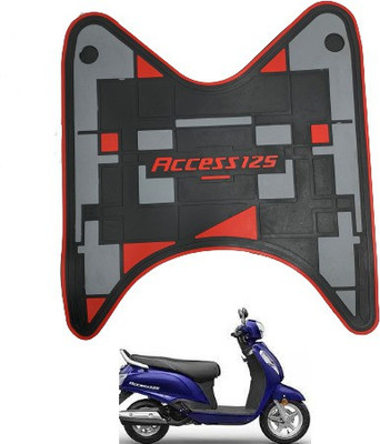 Digital Craft ACCESS 125 Multi Color Washable Scooty Mat footmate Suzuki Access 125 Two Wheeler Mat