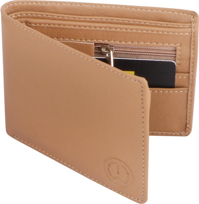 TnW Men Casual Beige Artificial Leather Wallet(8 Card Slots, Pack of 100)