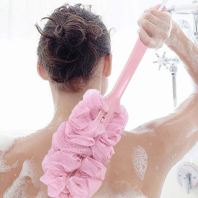 Lonekart Loofah Soft Bath Sponge with Handle For Men and Women pack of 1