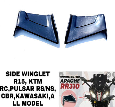 imad UNIVERSAL SIDE WINGLET CANARD FOR BIKES Bike Fairing Kit