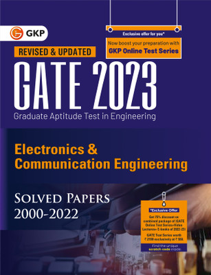 GATE 2023 : Electronics & Communication Engineering - Solved Papers (2000-2022) by GKP(Paperback, GKP)
