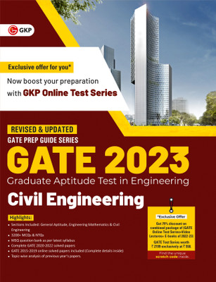 GATE 2023 : Civil Engineering - Guide by GKP(Paperback, GKP)