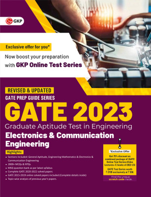 GATE 2023 : Electronics and Communication Engineering - Guide by GKP(Paperback, GKP)