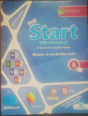 Let's Start with windows 10 Standard 6 CBSE Textbook(Paperback, Green Earth Publications)