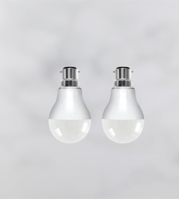VIYASHA 5 W Basic Round B22 LED Bulb(White, Pack of 2)