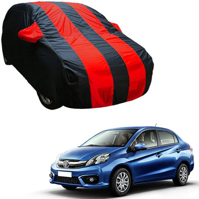 SS Zeeber Car Cover For Honda Amaze VX CVT i-VTEC (With Mirror Pockets)(Blue, Red)