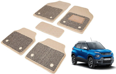 Auto Hub Leatherite 7D Mat For  Tata Universal For Car(Beige)