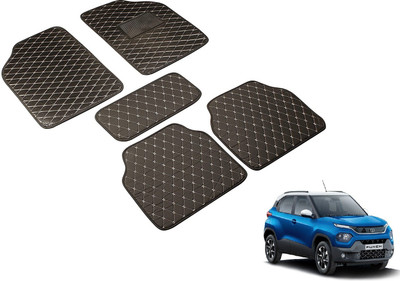 Auto Hub Leatherite Standard Mat For  Tata Universal For Car(Black)