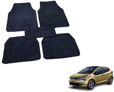 Auto Hub Nylon Standard Mat For  Tata Altroz(Black)