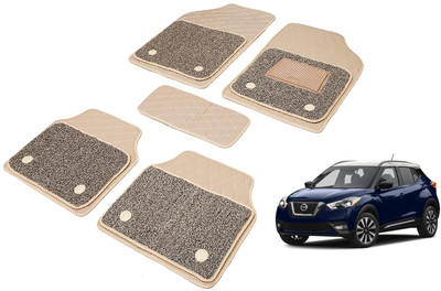 Auto Hub Leatherite 7D Mat For  Nissan KICKS(Beige)