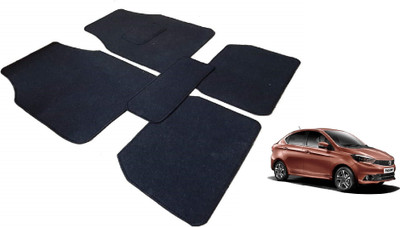 Auto Hub Nylon Standard Mat For  Tata Tigor(Black)