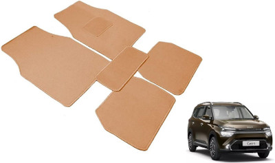 Auto Hub Nylon Standard Mat For  Kia Universal For Car(Beige)