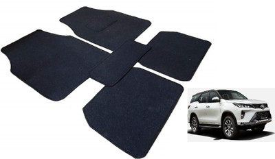 Auto Hub Nylon Standard Mat For  Toyota Universal For Car(Black)