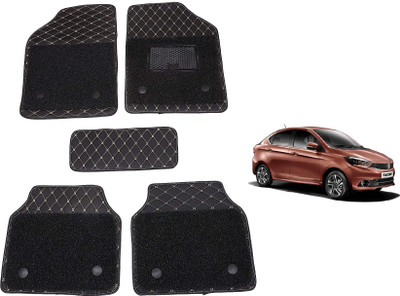 Auto Hub Leatherite 7D Mat For  Tata Tigor(Black)